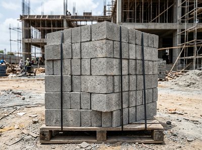 Cement Solid Blocks Cement Solid Blocks (Concrete Masonry Blocks)