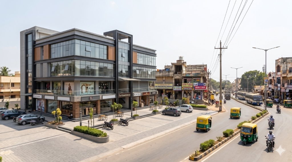 Commercial Multi-Storey Building Construction - Grand Atrium