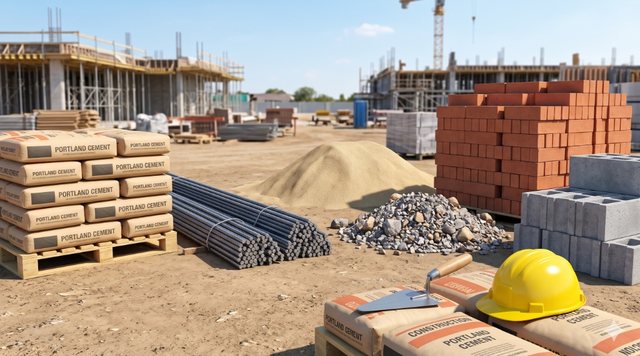 Building Material Supply - M-Sand, Cement, Steel, Bricks & Blocks