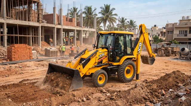 JCB for Earth Work - Excavation, Digging & Site Leveling